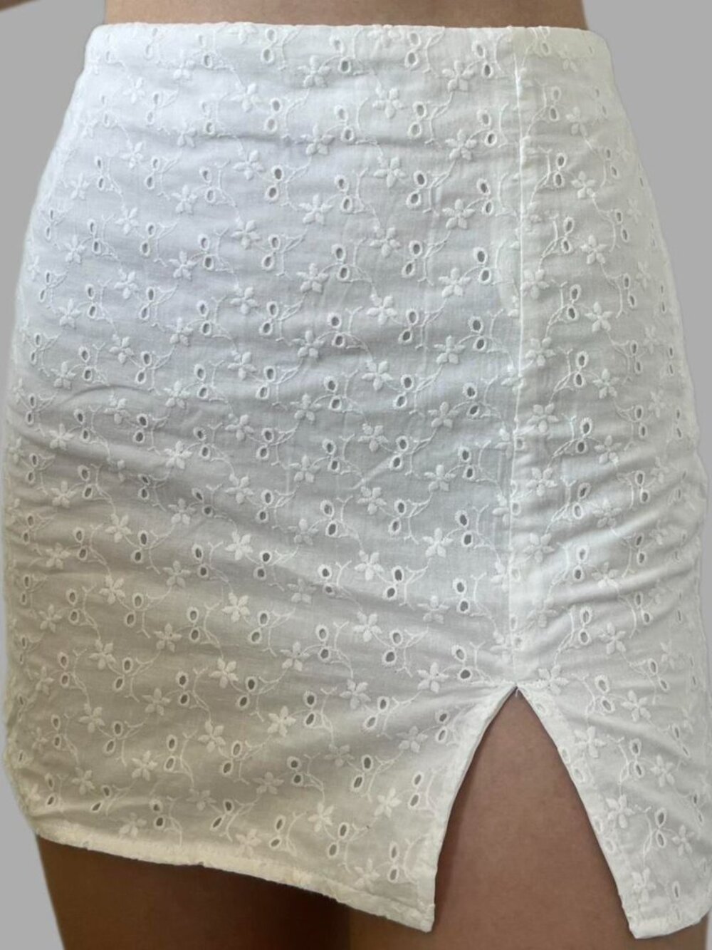 Princess Polly White High-waisted Skirt